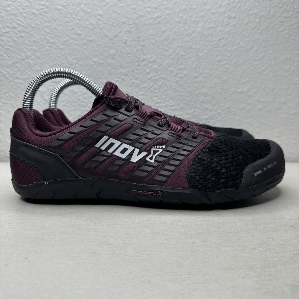 Inov-8 Bare-XF 210 V2 Purple Synthetic Athletic Cross Training Shoes